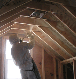 New York City NY attic spray foam insulation