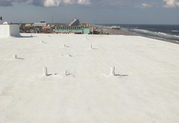Cool roof coatings in New York City