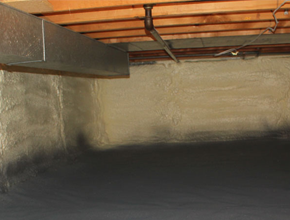crawl space spray insulation for New York